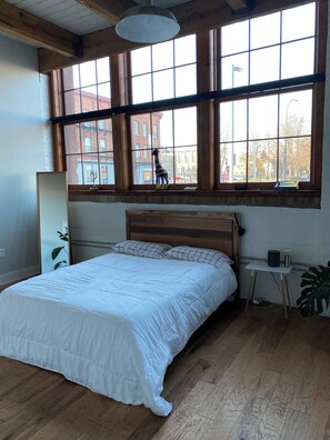 1 bedroom, WiFi, bed sheets - Amazing Loft with Plants, Art, & Natural Sunlight. (Rochester)