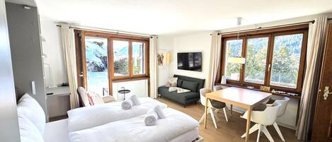 2 slaapkamers, internet