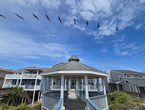 Exterior - 4 Bedroom Oceanfront Spacious Beach House (Ocean Isle Beach)