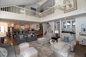 Smart TV - Large 6 bedroom oceanfront beach house (Ocean Isle Beach)