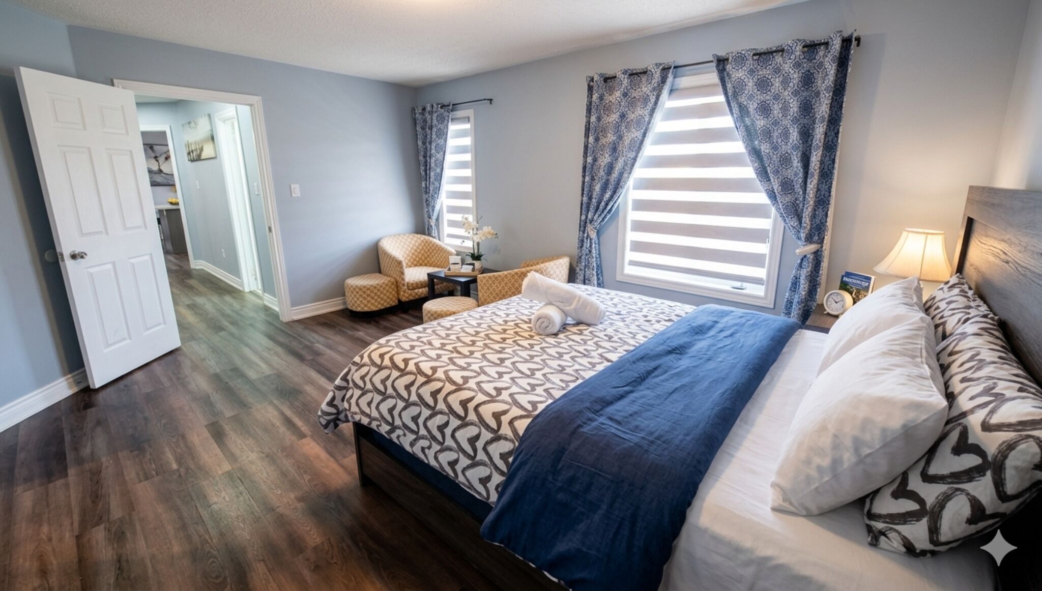 4 chambres, bureau, fer et planche à repasser, Wi-Fi gratuit