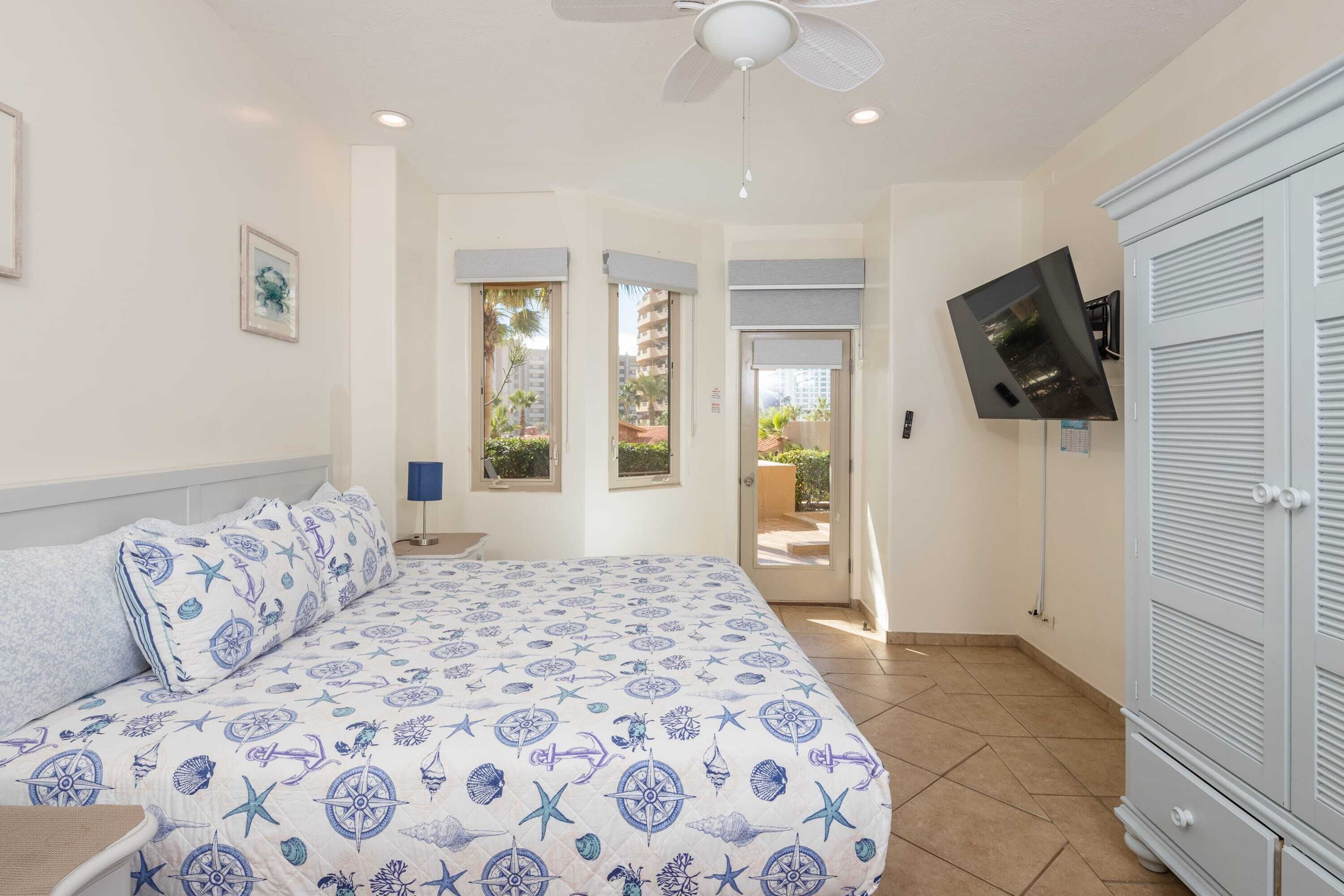 Luxury Apartment, Beach View | In-room safe, blackout drapes, soundproofing, iron/ironing board