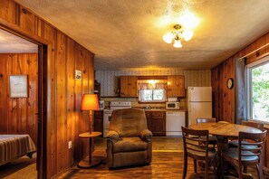 Interior - Waterfront Cabin for up to 6 (Benton)