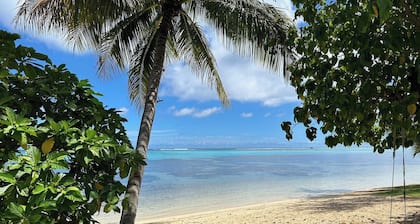 3BR Beachfront Villa Steps from the Lagoon