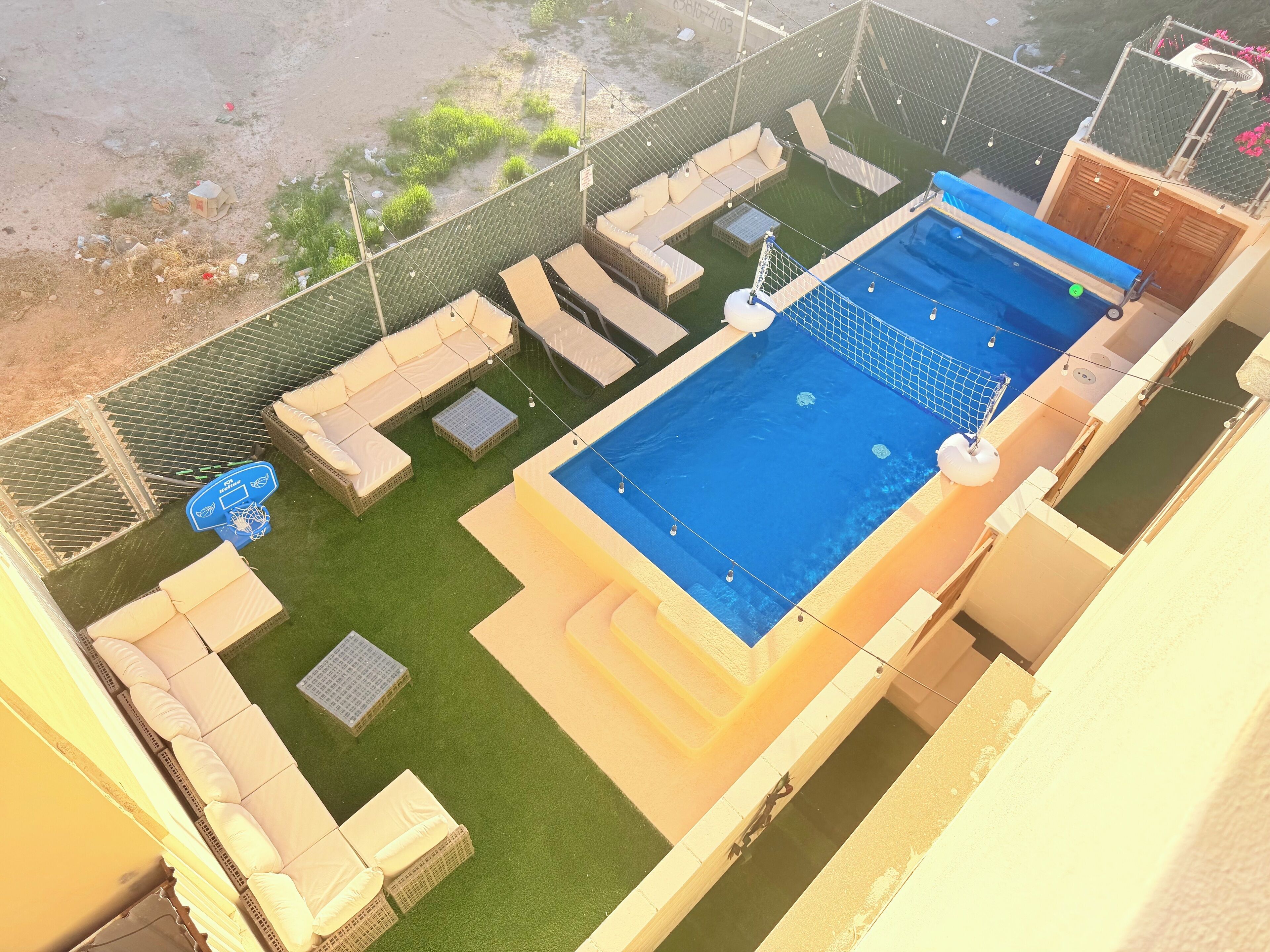 Casa familiar, vista a la playa | Alberca | Alberca al aire libre 