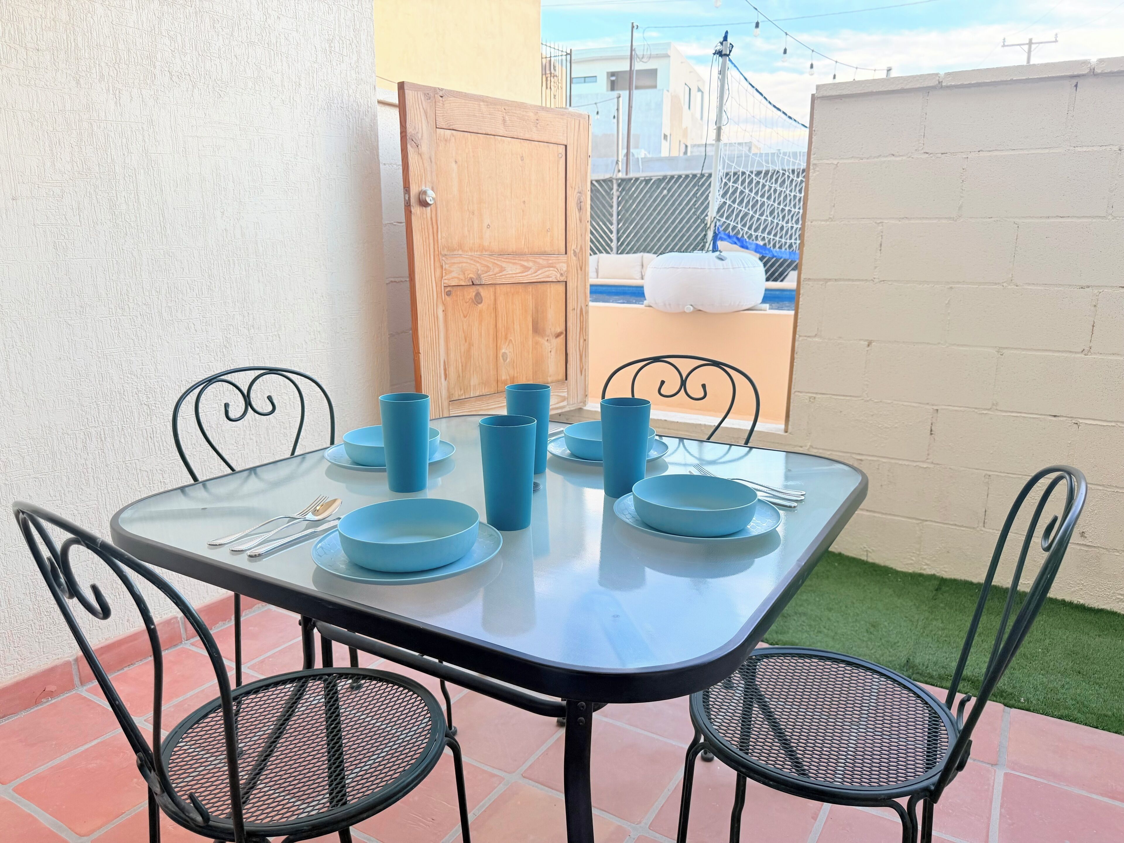 家庭獨棟房屋, 海灘景觀 | 室外用餐