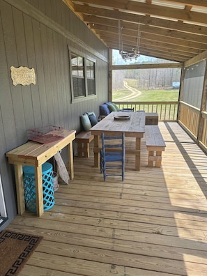 Opções para refeição ao ar livre