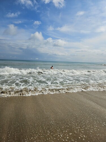 Tranquil 2-bedroom house with AC in Fort Pierce close to beaches and downtown.
