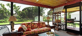 Coastal Comfort Retreat - Pet-Friendly Paradise w/ Fenced Yard, Fire Pit & Lanai