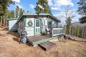 Exterior - Morning Star Cabin with King Bed +Treehouse + Games (Black Hawk)