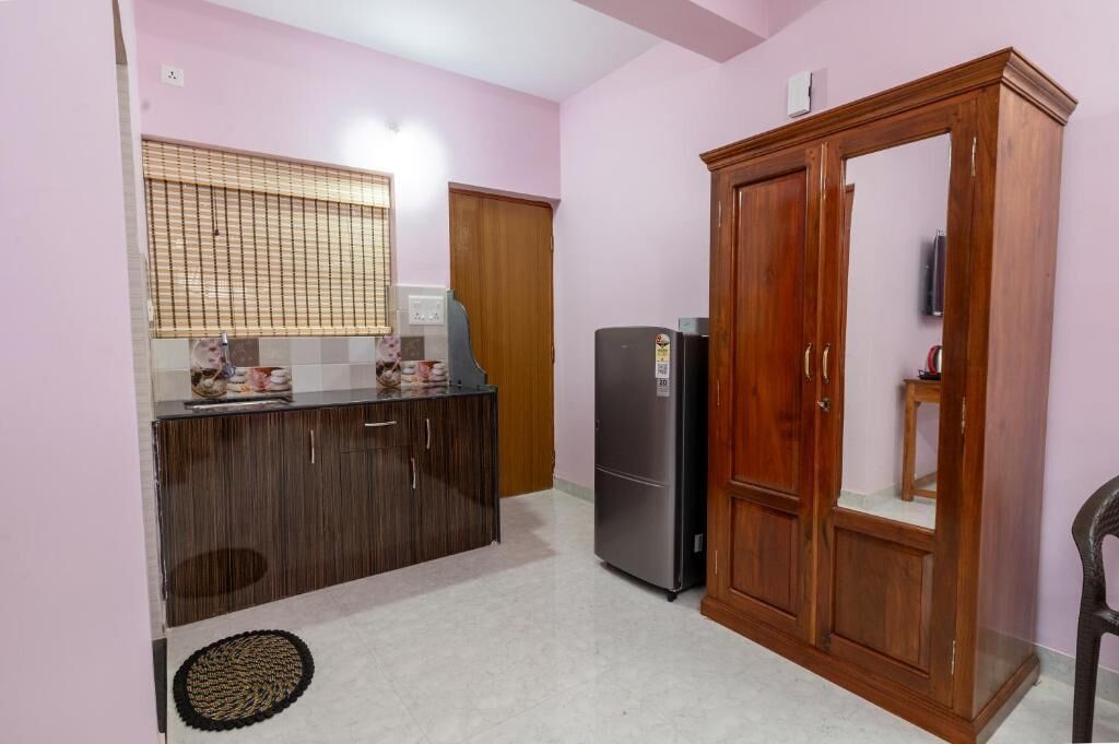 Quarto casal luxo, sacada, vista para o jardim | Parte interna