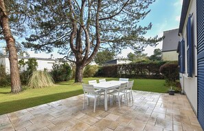 Outdoor dining - Maison cosy, plage à 600m (Saint-Germain-Sur-Ay)