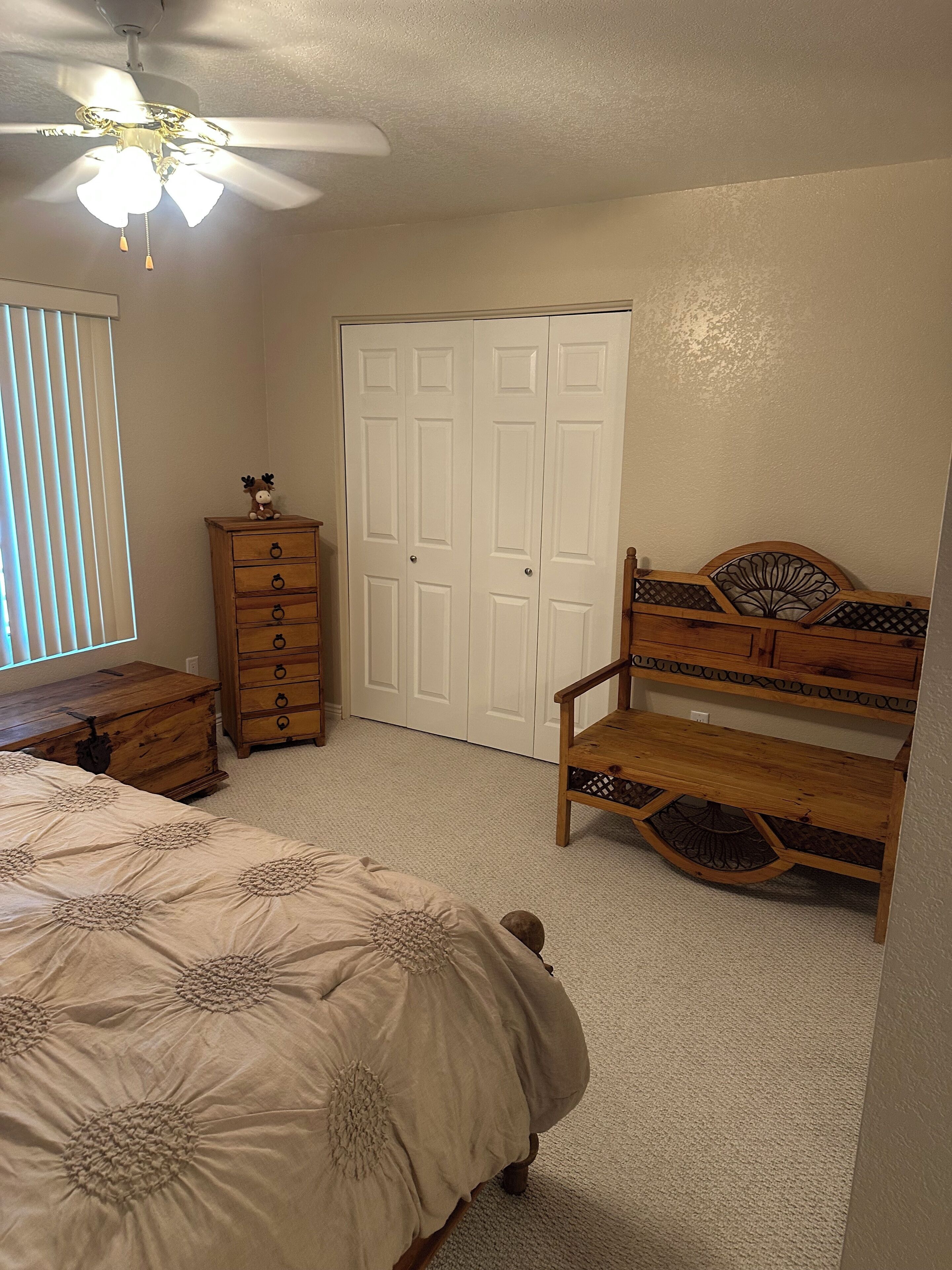 2 間睡房、熨斗/熨衫板、Wi-Fi、床單