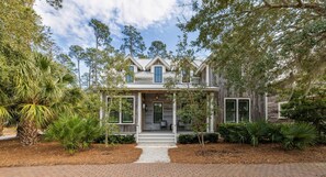 Exterior - Luxury May River Retreat | Carriage House | Outdoor Kitchen | Walk to Moreland (Bluffton)