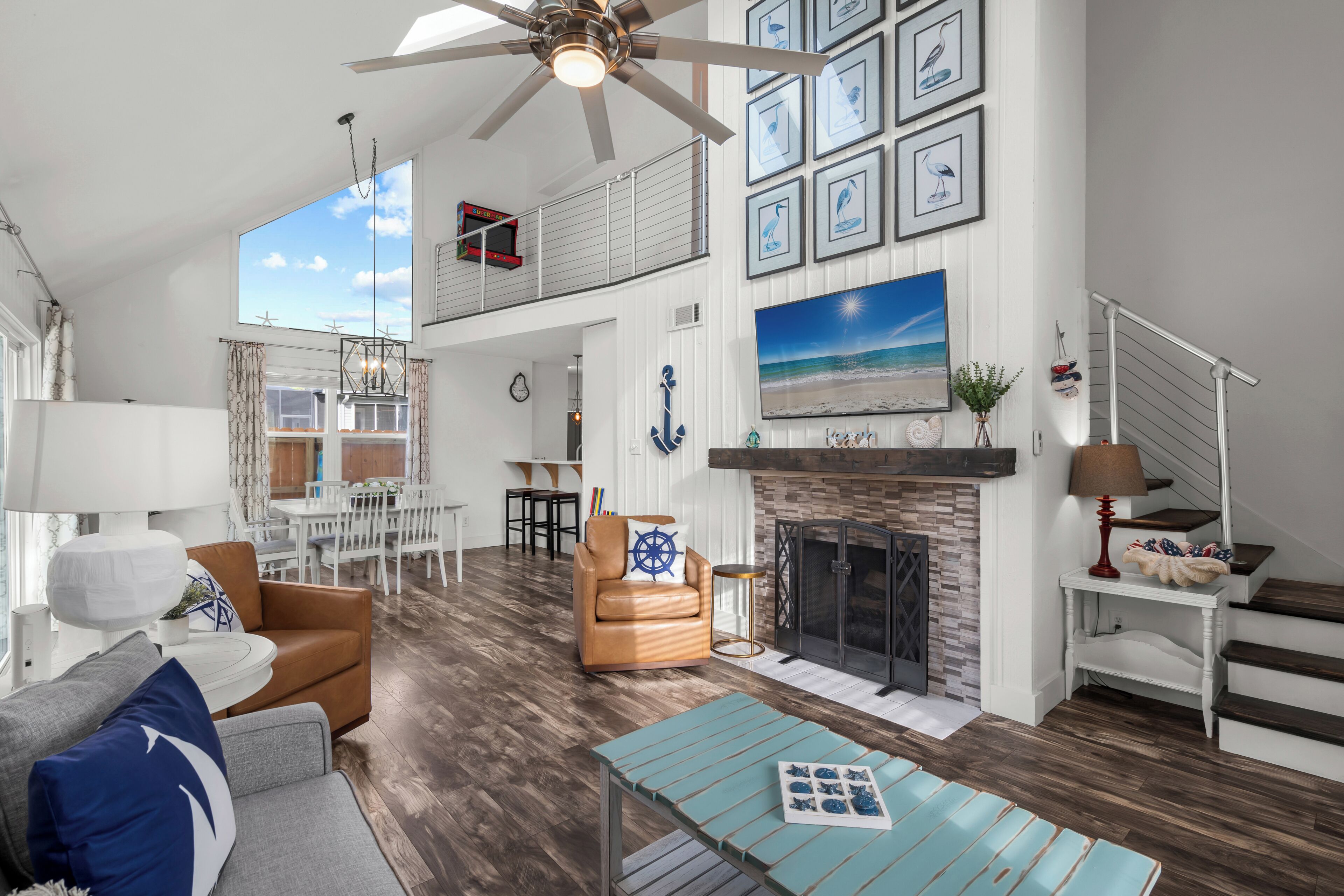 Televisie en een tafeltennistafel