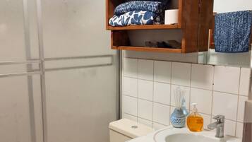 Towels, soap, toilet paper