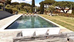 Pool - VILLA WITH POOL FOR RENT FOR 10 PEOPLE - SEA VIEW (STE MAXIME)