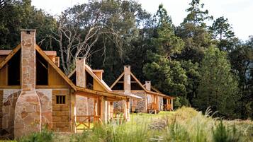 Cabaña clásica, vista a la montaña | Exterior