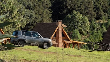 Cabaña Confort, vista a la montaña | Áreas de la propiedad