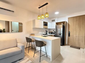 Living area - Exclusive suite in Baia Kristal area Kabo 3 (Cartagena de Indias)