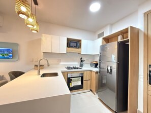 Private kitchen - Exclusive suite in Baia Kristal area Kabo 3 (Cartagena de Indias)