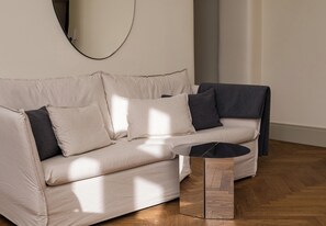 Living area - Hoża 61 Superior Apartment (Warszawa)