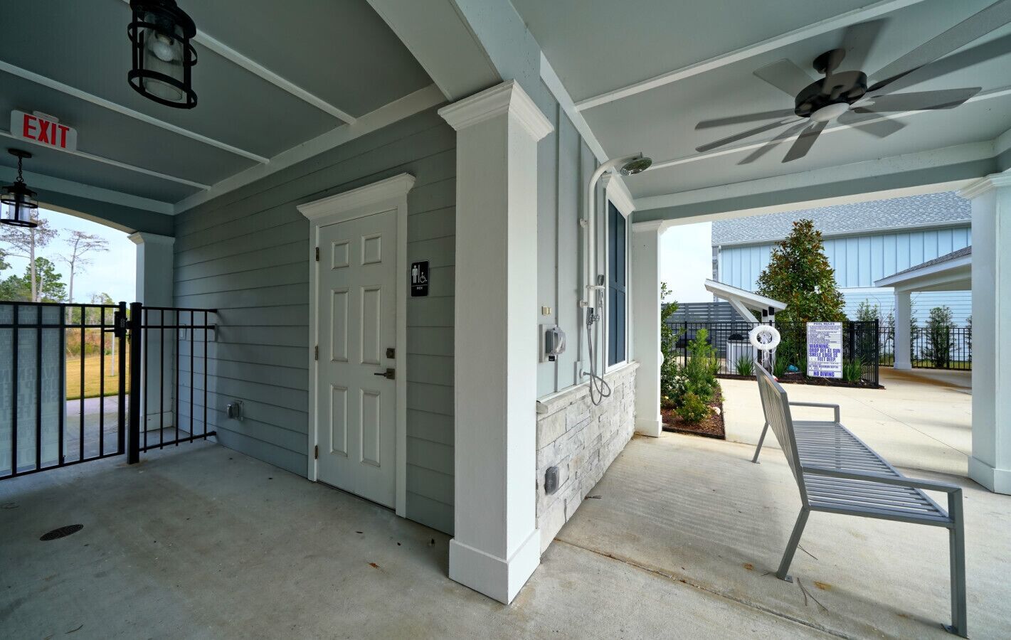 Overnattingsstedets uteområder