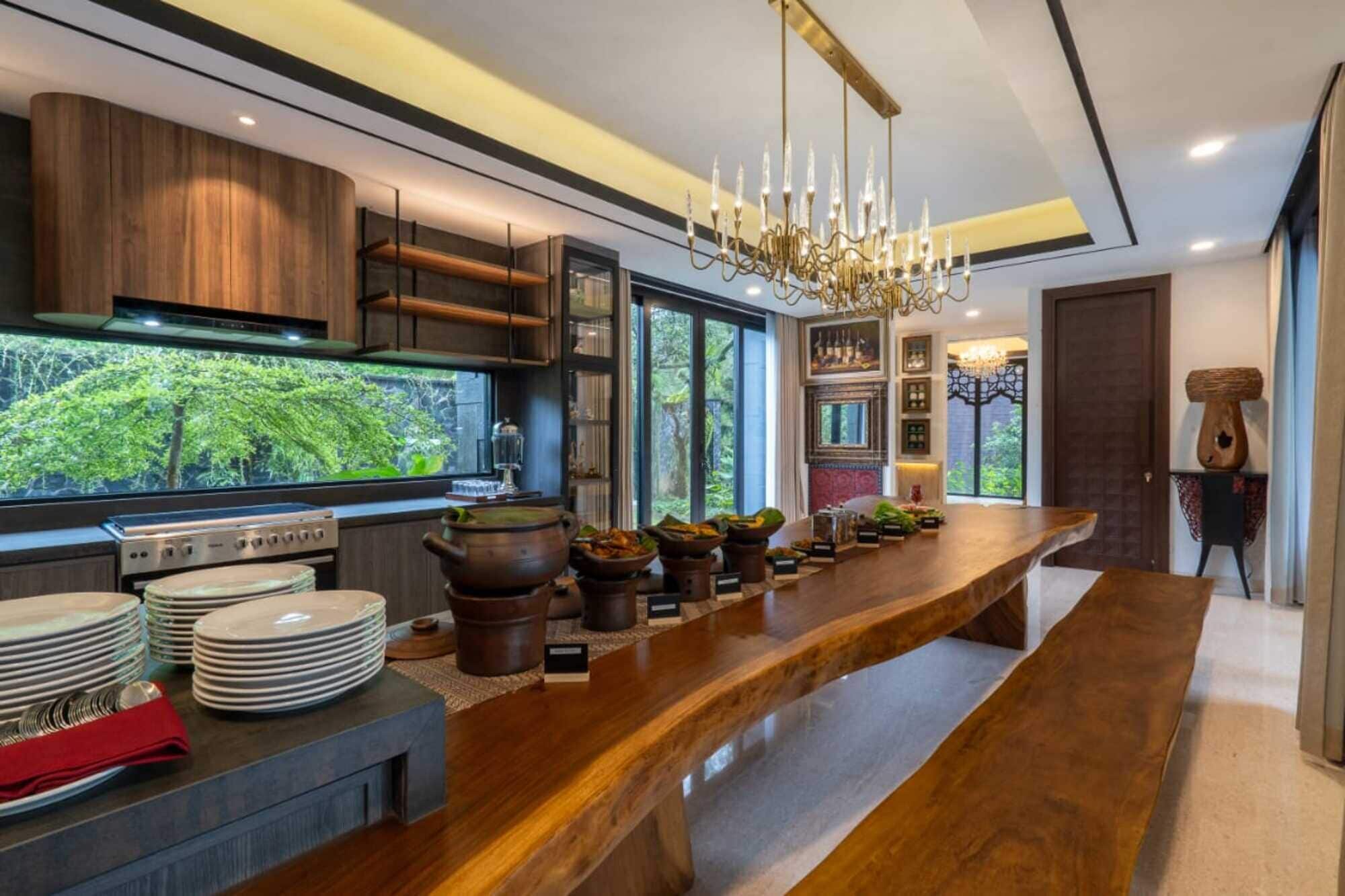 家庭別墅, 5 間臥室, 山景 | 私人小型廚房 | 電冰箱、微波爐、爐台、洗碗機