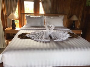 Kamar Double atau Twin Deluks, balkon, pemandangan bukit | Wi-Fi gratis