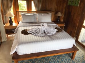 Kamar Double atau Twin Deluks, balkon, pemandangan bukit | Wi-Fi gratis