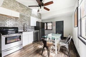 Fridge, oven, stovetop, coffee/tea maker - Detroit 3BR Home with Backyard | Sleeps 6 (Detroit)