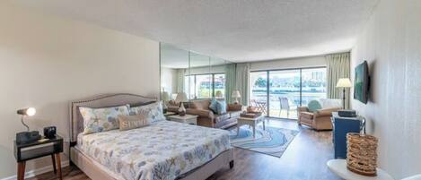 1 bedroom, iron/ironing board, bed sheets