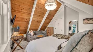 Een strijkplank/strijkijzer, wifi, beddengoed