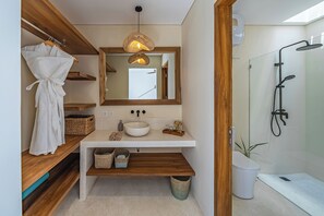 Luxury Villa, Patio, Pool View | Bathroom - Villa Dara (Canggu)