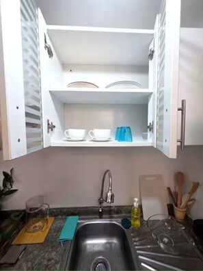 Private kitchen - Casa de PAULA Mini departamento Hab. Matrimonial (San Miguel)