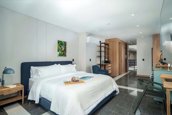 1 makuuhuone, silitysrauta/-lauta, Wi-Fi, vuodevaatteet