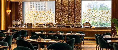 Daily buffet breakfast (INR 250 per person)