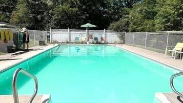 Una piscina climatizada