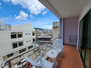 Vue depuis le balcon