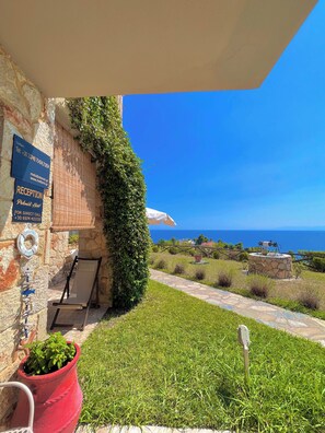 Vue depuis l’hébergement 