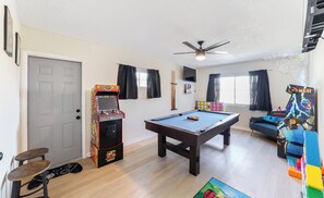 Games room - Located in tranquil Ft Pierce with game room, gazebo, outside bar, & playground. (Fort Pierce)