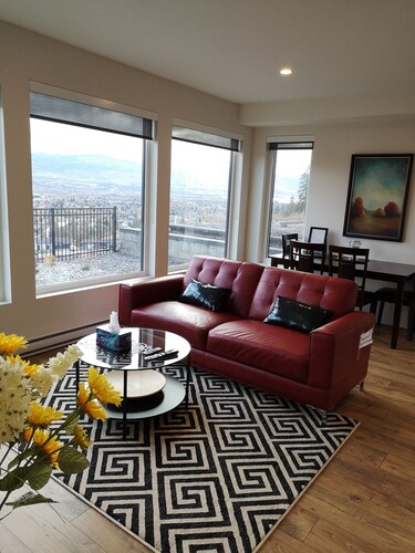 one-bedroom modern suite with a great view