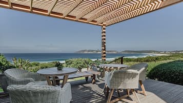 Blick von der Unterkunft