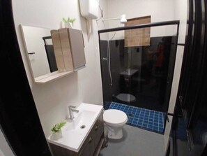 Bathroom - Aconchegante e bem localizado (Aparecida)