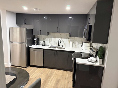 Cozy 1-bedroom basement with office space close to west Edmonton mall and casino