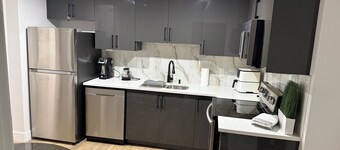 Cozy 1-bedroom basement with office space close to west Edmonton mall and casino