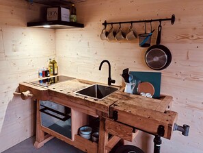 Private kitchen - Beautiful, gently renovated apartment in the beautiful Bernese Oberland. (Frutigen)