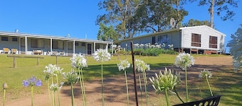 Unique riverside cabins and camping hideaway - waiting for groups!