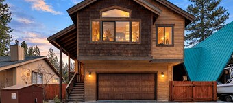 Tasteful 4br Modern Mountain Lodge: Hot Tub, Pool Table, Arcade Games, Close to Heavenly