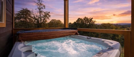 Bain à remous extérieur